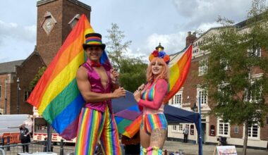 Thousands flock to Dudley Town centre for Pride event