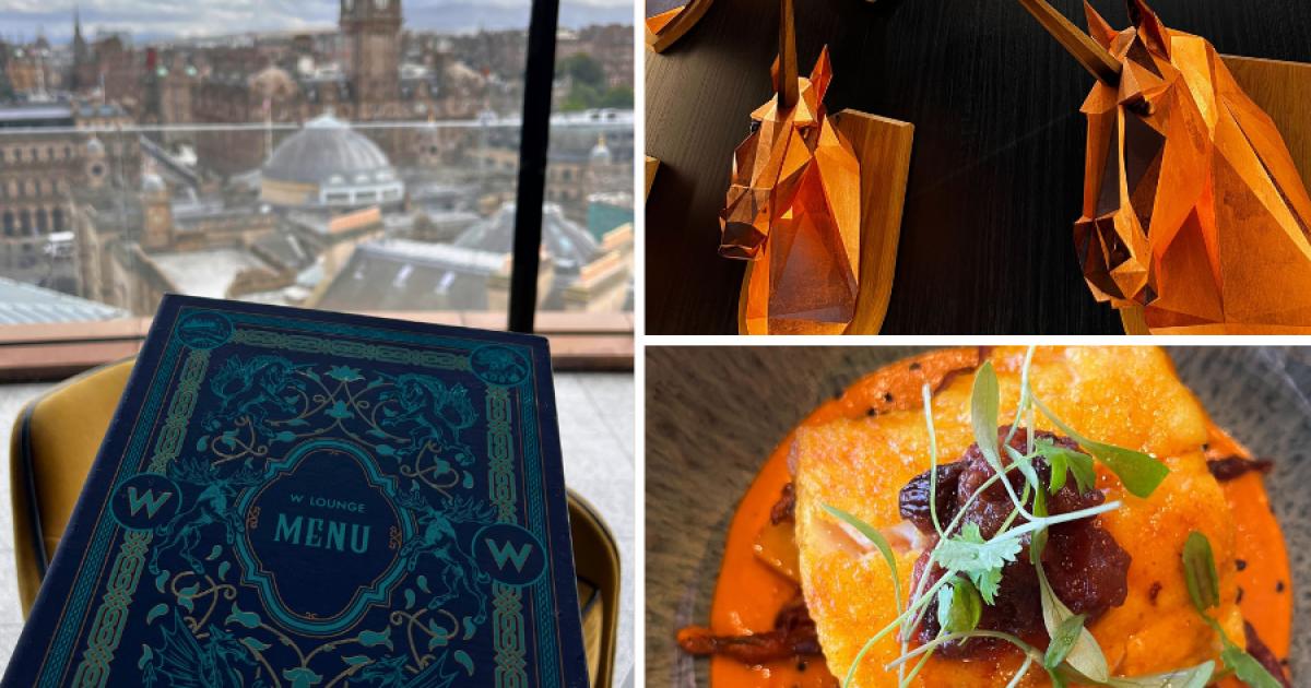 Review: A metropolitan feast at W Edinburgh hotel