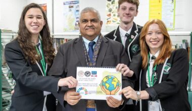 Edinburgh pupils talk climate action with global influencer
