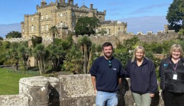 South Scotland MSP Sharon Dowey visits Culzean Castle