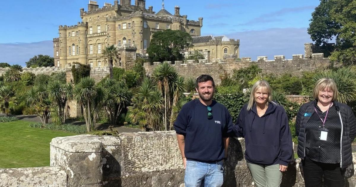 South Scotland MSP Sharon Dowey visits Culzean Castle