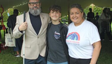 Prestwich poet makes special appearance at hospice