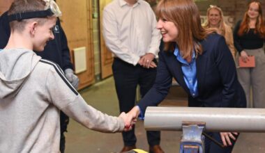 Chancellor Rachel Reeves visits Pudsey organisation