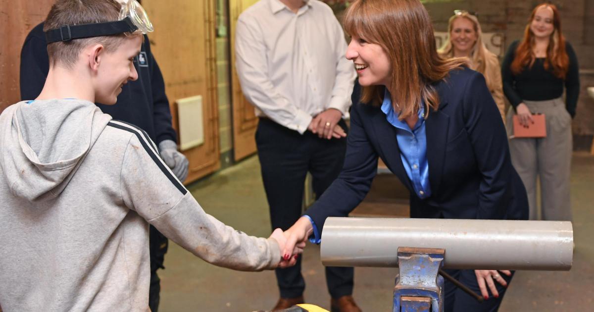 Chancellor Rachel Reeves visits Pudsey organisation
