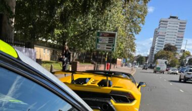 Halesowen: Lamborghini seized after complaints over car convoy
