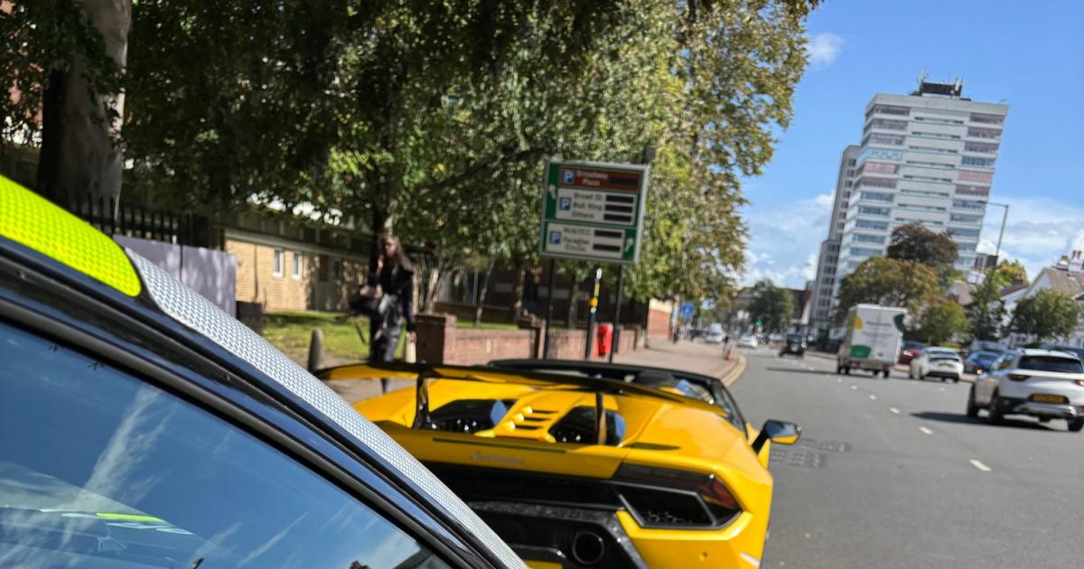 Halesowen: Lamborghini seized after complaints over car convoy