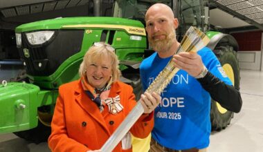 Baton of Hope carries suicide prevention messages in Norwich