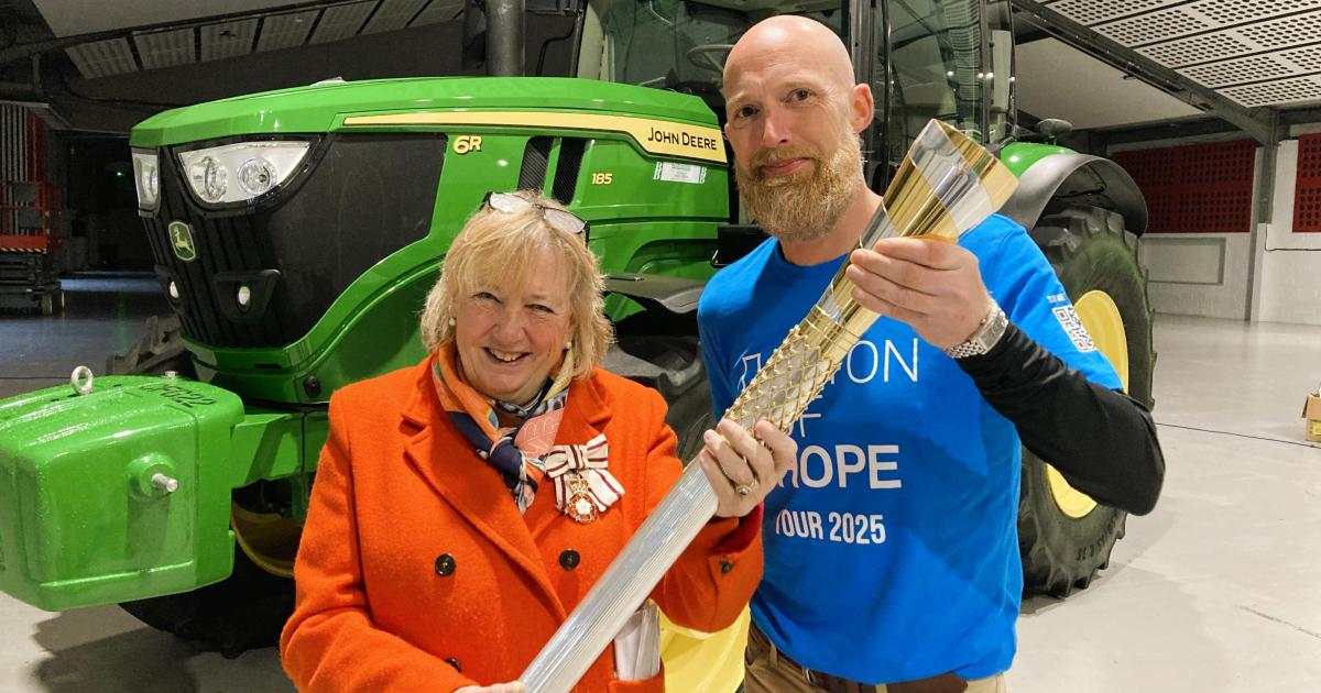 Baton of Hope carries suicide prevention messages in Norwich