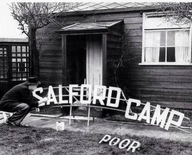 The camp was originally set up in 1926 as the Poor Children's Camp - that sign was removed decades ago.