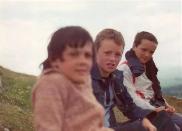 Nick Abbot, Darren Clemens, and Billy Fairbrother at the Salford Jam Butty Camp in 1978.