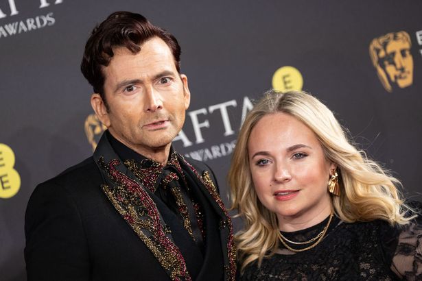 Georgia, pictured with David at the BAFTAs this year, spoke about her family life 