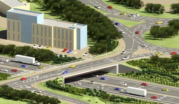 The M4 will be closed in both directions