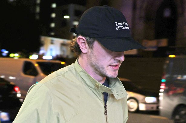 Actor Paul Mescal walking on Berry Street in Liverpool city centre