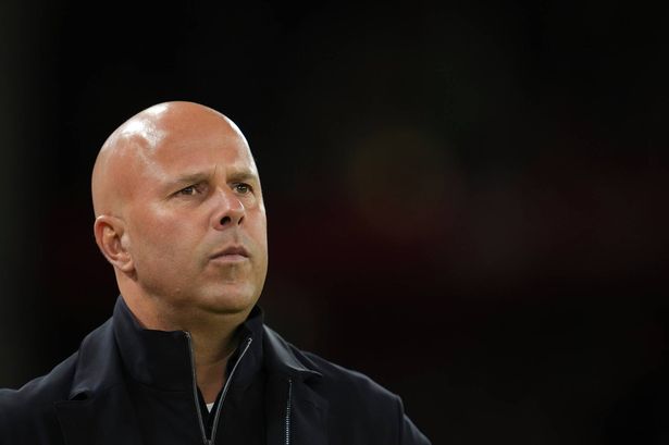 Arne Slot at Liverpool vs Southampton