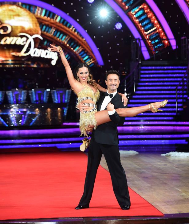 Strictly Come Dancing 2017 winner Joe McFadden with dance partner Katya Jones in Birmingham on the show's Live Tour 