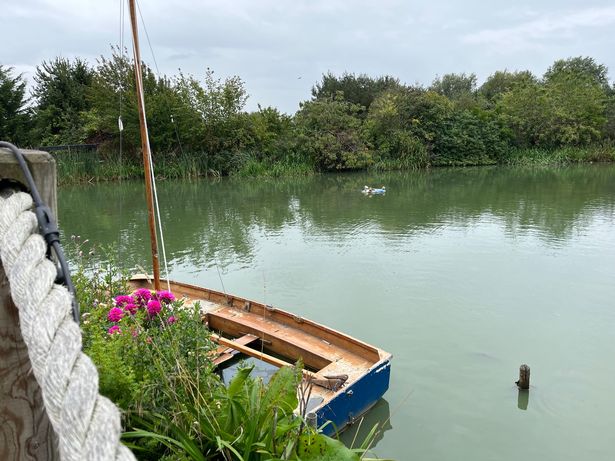 It's a lovely spot for a walk and a bite to eat