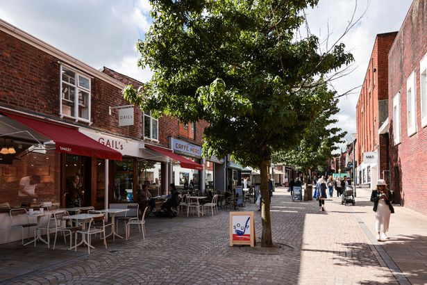 Altrincham town centre 