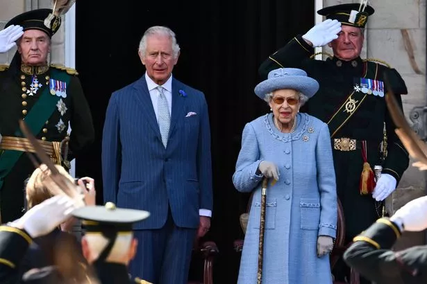 King Charles and Queen Elizabeth 
