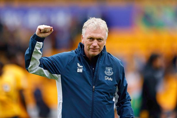 Everton manager David Moyes was running the rule over Villa last weekend.