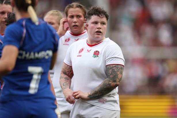 Hannah Botterman of England during the Women's Rugby World Cup 2025