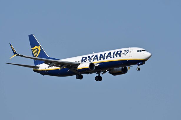 ryanairThe Ryanair flight left Edinburgh Airport.