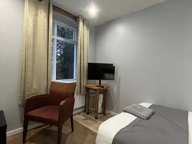 A double room at the Assheton Arms Hotel