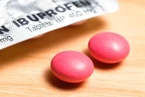 Ibuprofen pain relief tablets