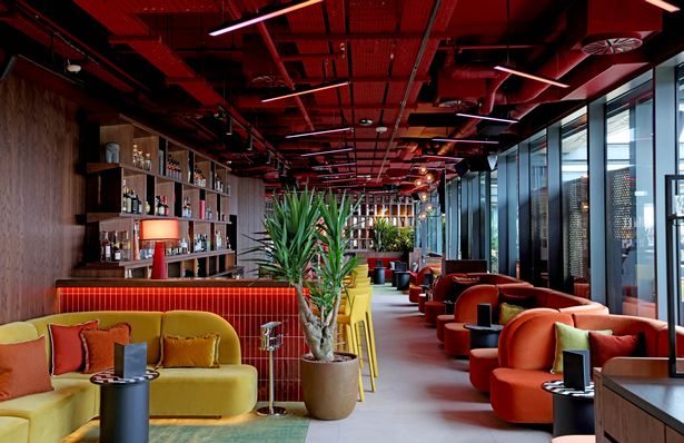 Following an extensive fit-out, Chotto Matte Manchester spans 20,000 sq ft across the 10th floor and is perched high above the city-centre