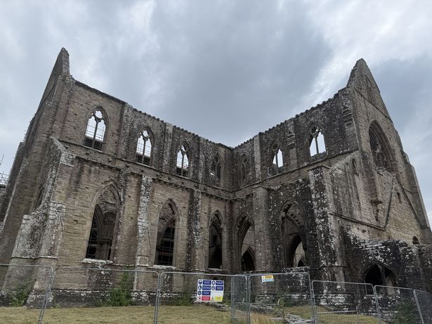 Tintern Abbey, Wye Valley, Monmouthshire, Wales