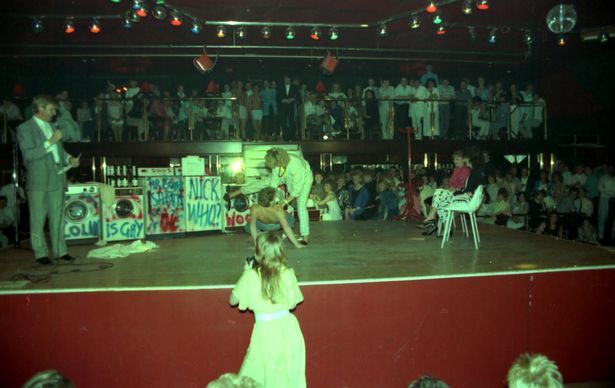 One of the Mr Boxer Shorts competitions at Quaffers in Stockport