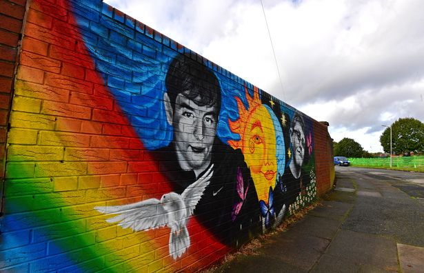 Mural to Elliot Mulligan on Croxdale Road West, Liverpool.