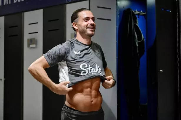 Jack Grealish checks in at Finch Farm after signing on loan for Everton