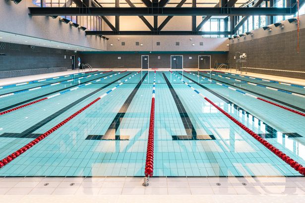 Inside Canada Water Leisure Centre, which opened on Monday, September 1