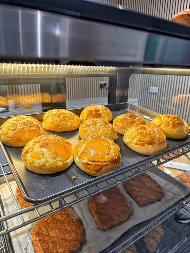 Pineapple buns at Lottie's Bakehouse 