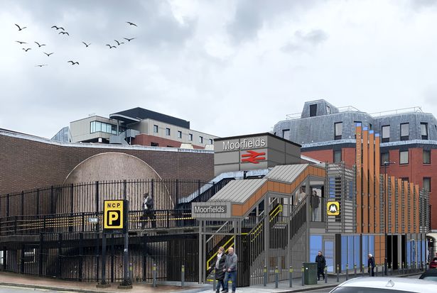 How a revamped Moorfields Station could look