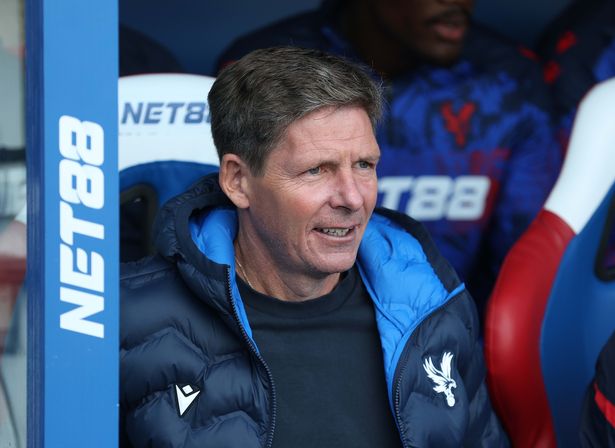 Crystal Palace manager Oliver Glasner