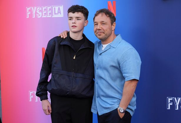Owen Cooper and Stephen Graham