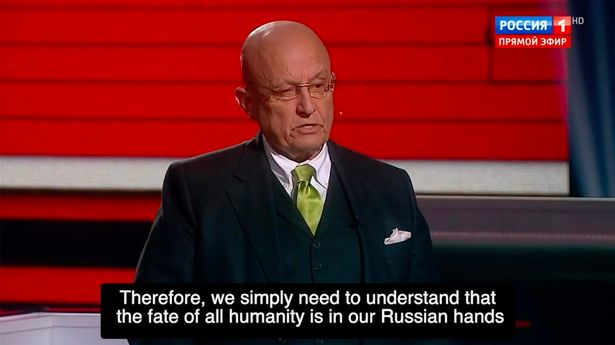 Sergei Karaganov, 73, aka Professor Doomsday, 