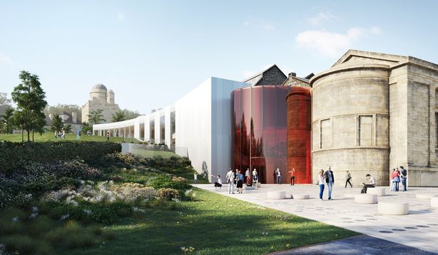 An artist's impression showing how Paisley Museum will look once refurbished