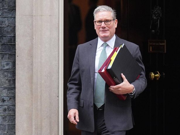 Prime Minister Sir Keir Starmer departs 10 Downing Street