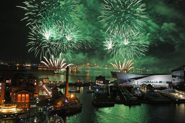 River of Light Festival fireworks in 2019