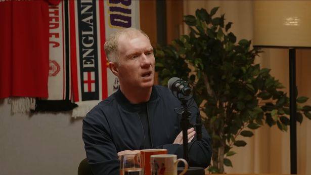 Paul Scholes speaks on a podcast