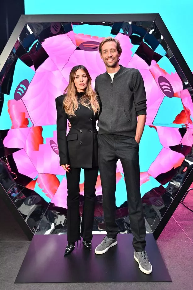 Peter Crouch and Abbey Clancy