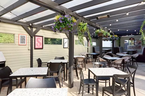 The Carousel’s garden has also been renovated with cosy lighting, new signage and updated furniture, showcasing a modern outdoor space