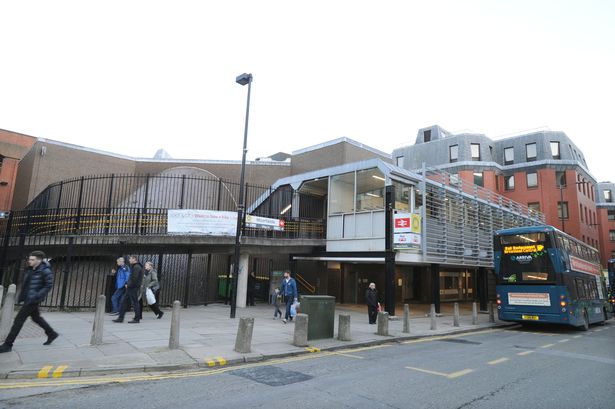 Moorfields Station in Liverpool city centre
