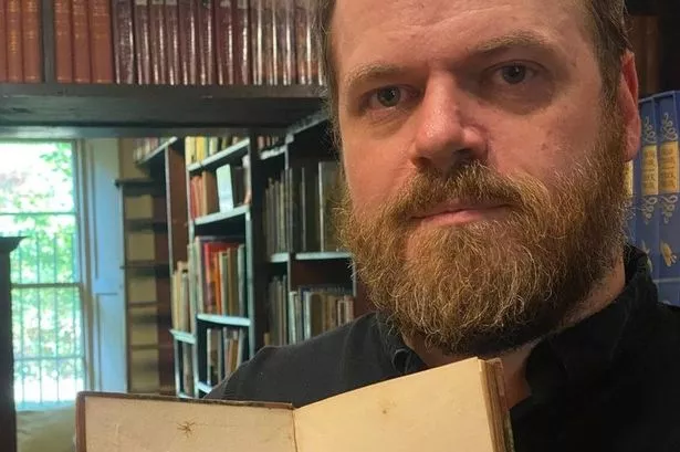 Derrek Walker from McNaughtan's Bookshop
