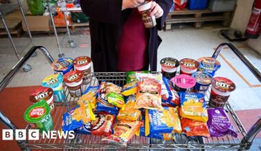 Rise in number of people in the UK facing hunger says charity