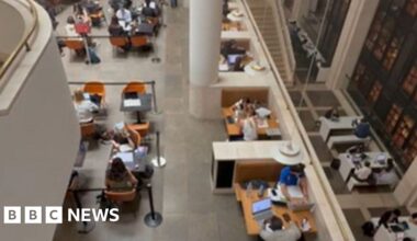National emergency alert goes off in British Library