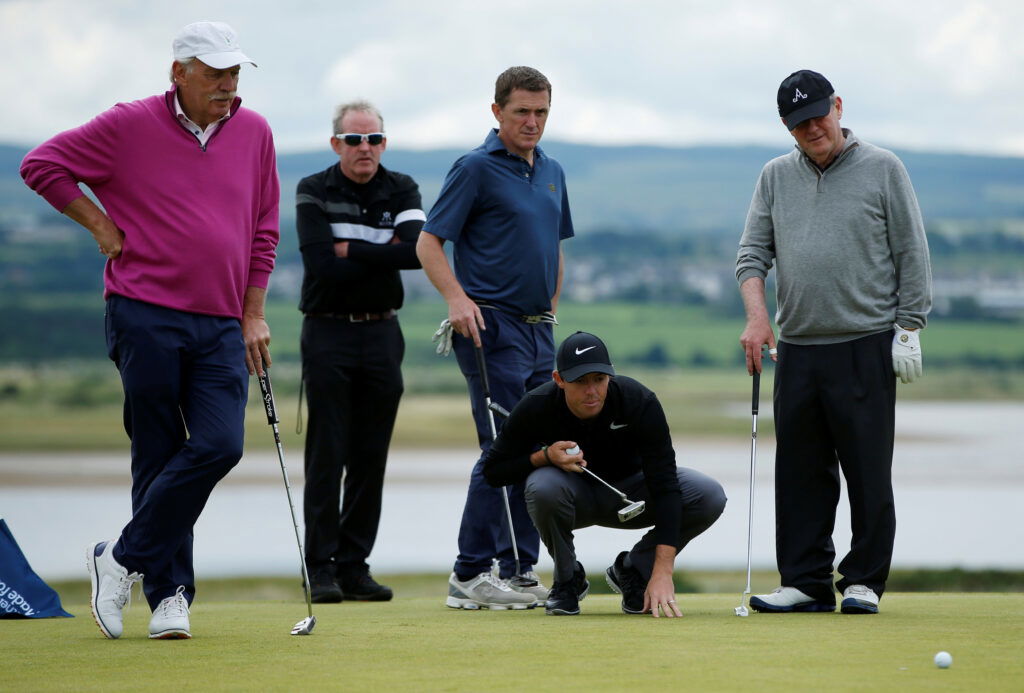 Celtic Majority Shareholder Dermot Desmond Plays Golf With McIlroy Amid Fan Protests