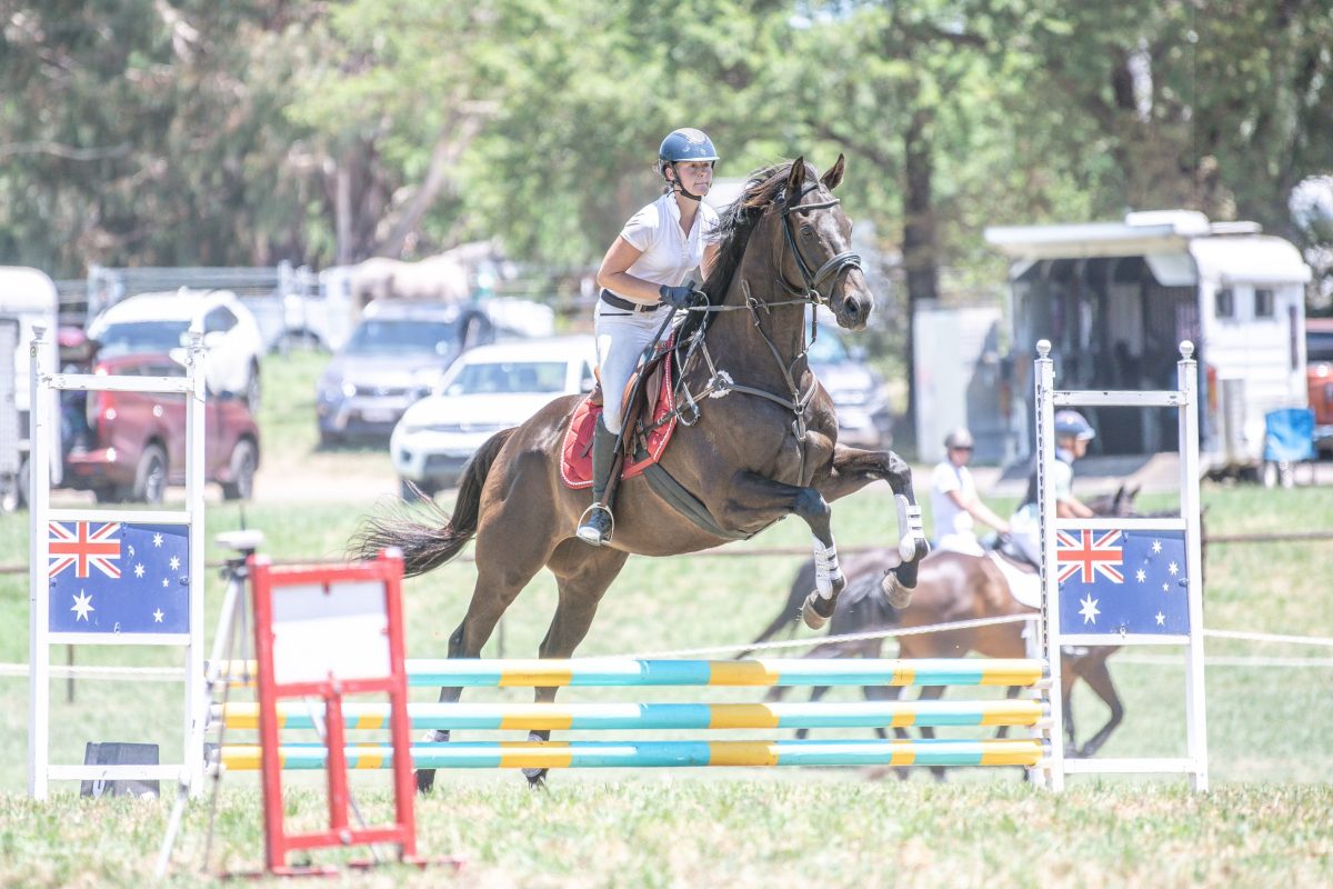 Loafing racehorse training for eventing